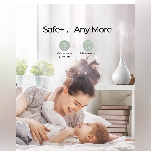 Aromacare Essential Oil Diffuser Aromatherapy Diffusers w/ 6 Essential Oils NEW - Picture 7 of 16